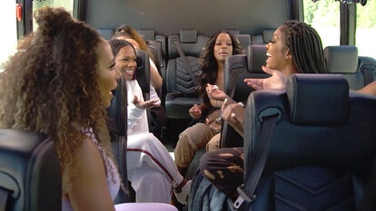 Kenya Moore Is on a Private Jet While the Other Ladies Sweat It Out on a Hot Bus?!