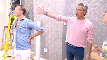 Why Does Carson Kressley and Thom Filicia's Client Have a "Look of Terror"?