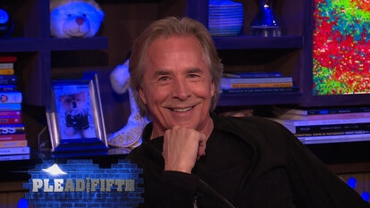 Don Johnson Plays Plead the Fifth!