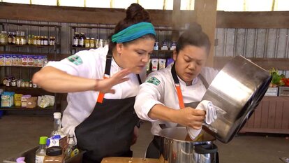 Can Top Chef Contestant Jamie Tran Complete Her Brisket Dish In Less Than Two and a Half Hours?