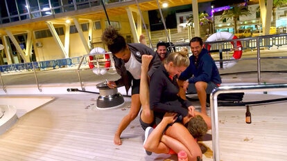 The Below Deck Sailing Yacht Crew Gets Crazy the Night Before Their First Charter