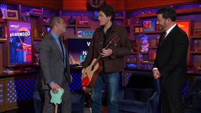 John Mayer Surprises Andy Cohen in the LA Clubhouse!