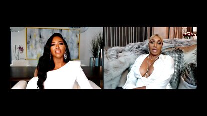 Kenya Moore Accuses Gregg Leakes of "Messing Around with the Help"