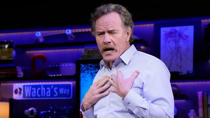 Bryan Cranston Acts Out Iconic Pump Rules Scene