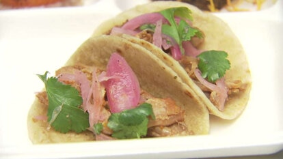 Kelly Liken's Pork Carnitas Tacos