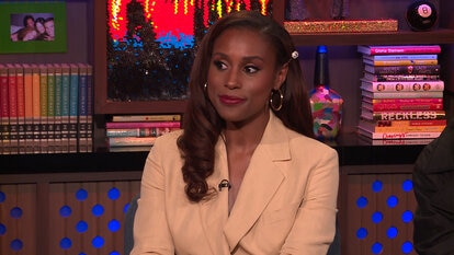 Issa Rae Reacts to Sitting Next to Lisa Rinna