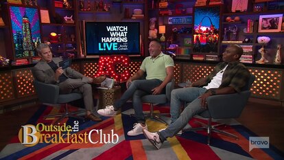 Andy Cohen Sits Down With Radio Royalty Charlamagne Tha God