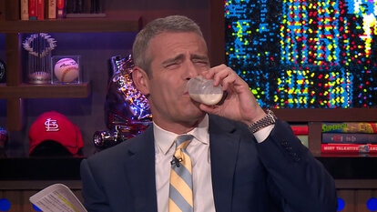 Andy Cohen Tries Amber Tamblyn’s Breast Milk!