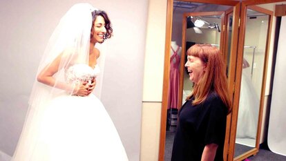 All the Details on Delia's Wedding Dress