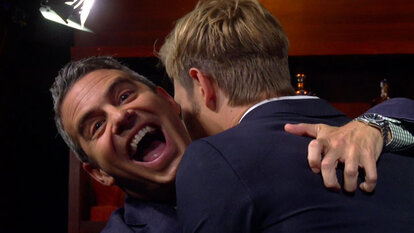 Andy and Gabriel's "Revenge" Hug