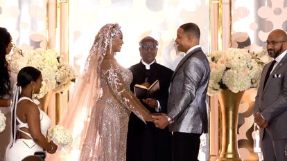 Your First Look at Cynthia Bailey's Wedding