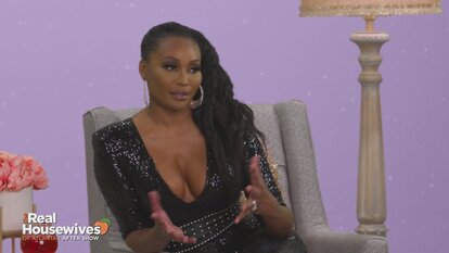 Kenya Moore Claims Cynthia Bailey Has "Cookie Dough" on Her Hands