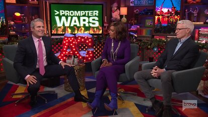 Gayle King and Anderson Cooper Play Prompter Wars