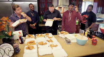 Lance Bass and Graham Elliot Taste Snoop Dogg's Favorite Chicken and Waffles