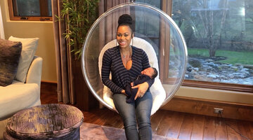 Check Out the First Peek at Monique Samuels' Baby Boy