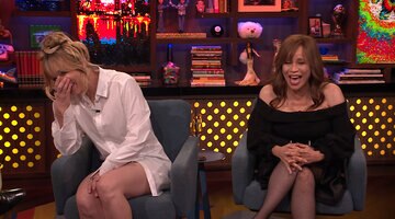 Kaley Cuoco and Rosie Perez Unzip Old Fashions