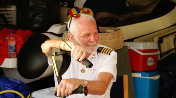 Captain Lee Rosbach and the Below Deck Crew Play a Prank on a Sleeping Charter Guest