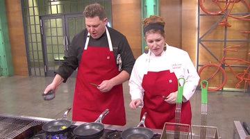 All-Star Joe Flamm Is Very Impressed by His at Home Chef Bree Medley