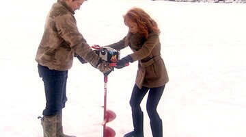 Ice Fishing with Levi Johnston