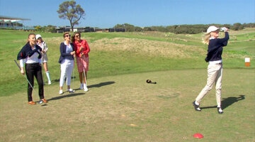The Melbourne 'Wives Go Golfing