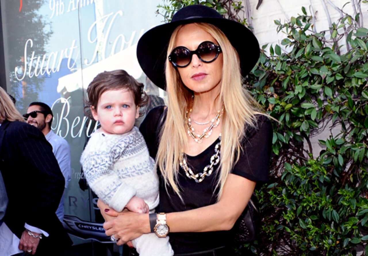 Rachel Zoe's 9-year-old son hospitalized after falling from ski