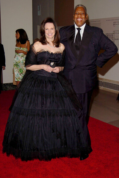 Patricia Altschul at the Met Gala with André Leon Talley 