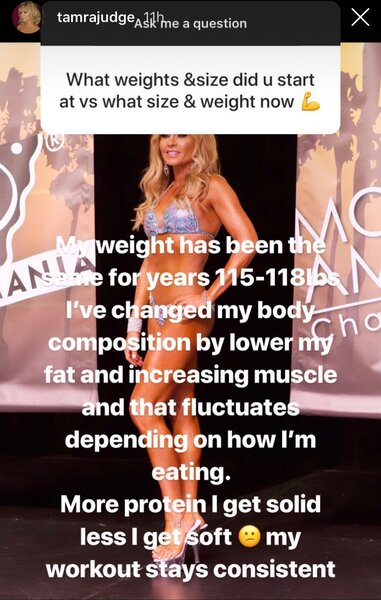 Tamra Judge Instagram Diet, Fitness Tips