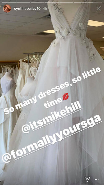 Cynthia Bailey Wedding Dress