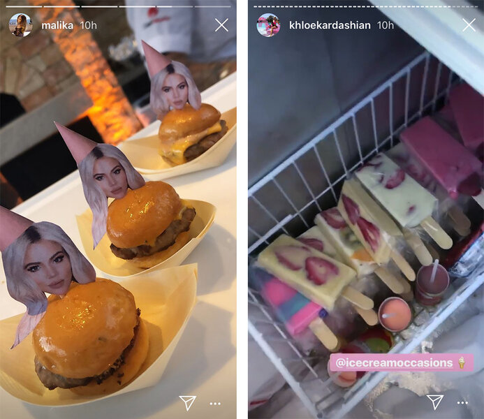 Malika/ Instagram; Khloe Kardashian/Instagram