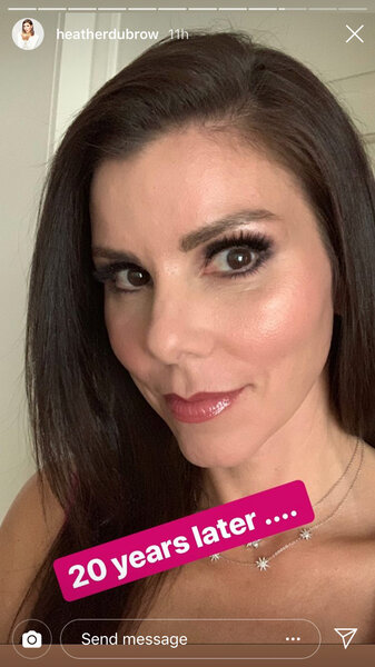 Heather Dubrow Anniversary Look