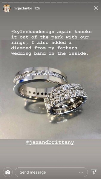 Jax Taylor and Brittany Cartwright Wedding Rings