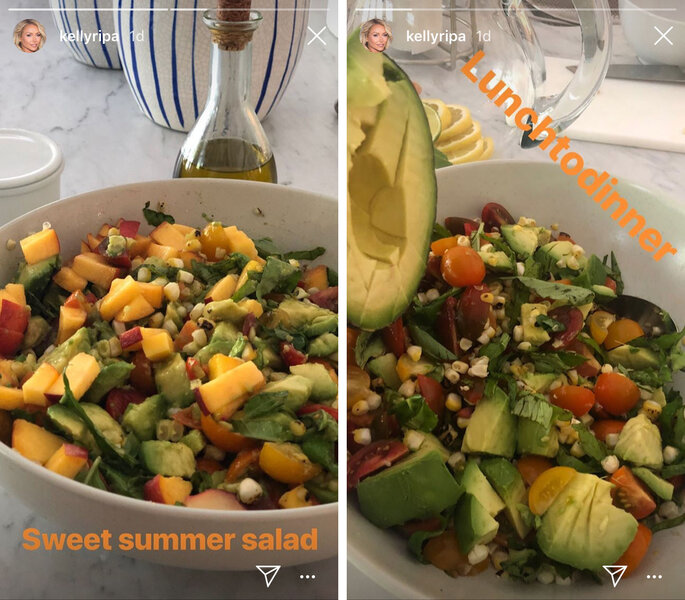 kelly ripa summer salad recipe