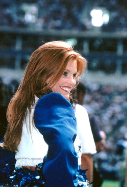 Brandi Redmond on the Dallas Cowboys Cheerleaders