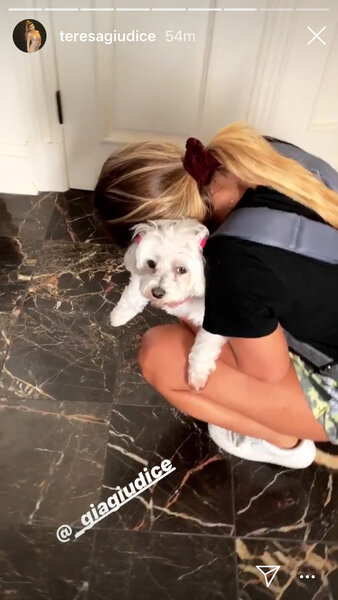 Gia Giudice Says Goodbye to Dog Bella as She Leaves for College