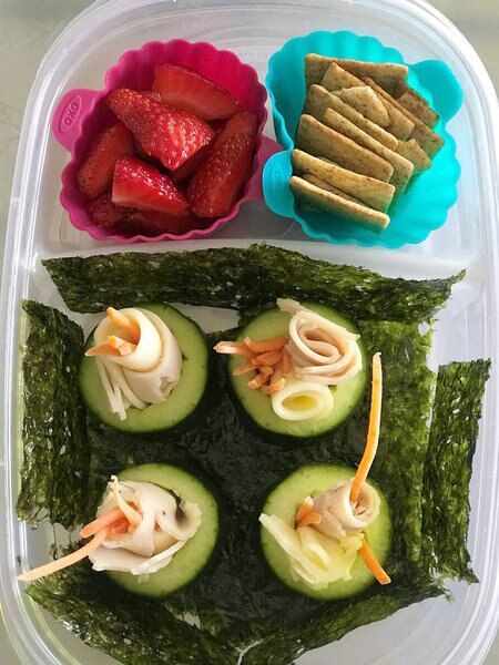 Teddi Mellencamp Arroyave Kids' School Lunch Recipe: Sushi Roll-Ups