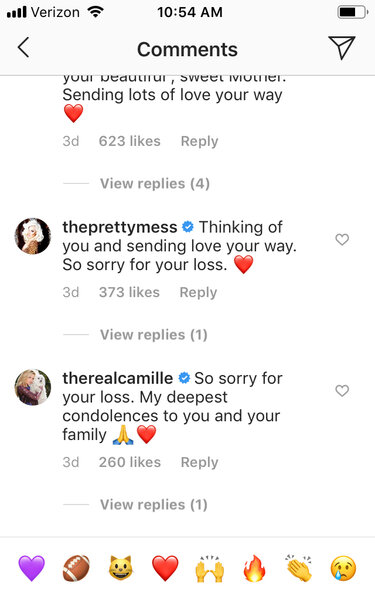 Celebrities Send Yolanda Hadid Condolences After Her Mother's Death
