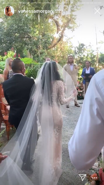 Vanessa Morgan And Michael Kopech's Wedding Looks Like Something