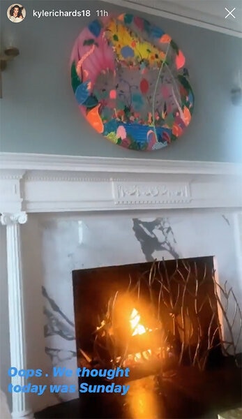Kyle Richards Fireplace 1