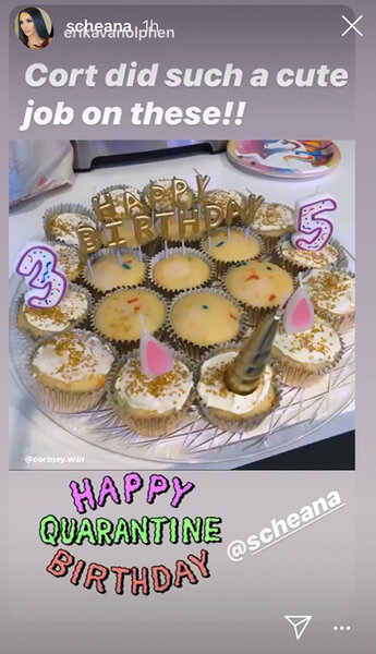 Scheana Shay Birthday Cupcakes 1 1
