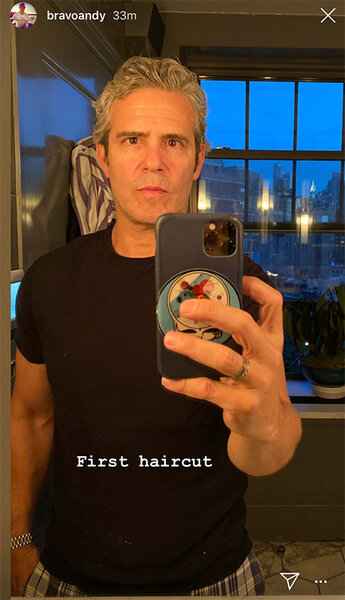 Andy Cohen First Haircut