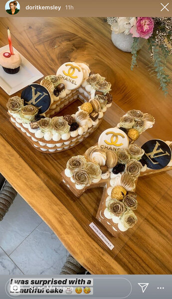 Dorit Kemsley Has Designer Birthday Cake: Louis Vuitton, Chanel