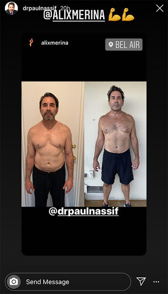 Paul Nassif Fitness Journey
