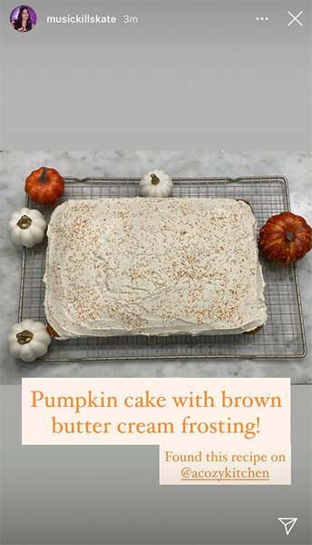 Katie Maloney Pumpkin Cake 1