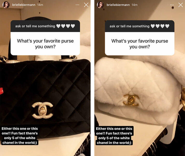 Brielle Biermann Favorite Handbags Include Rare Chanel