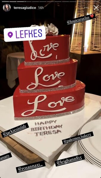 Teresa Giudice 49th Birthday Cake