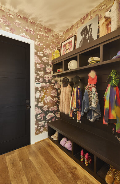 The closet in Tom and Ariana's home.