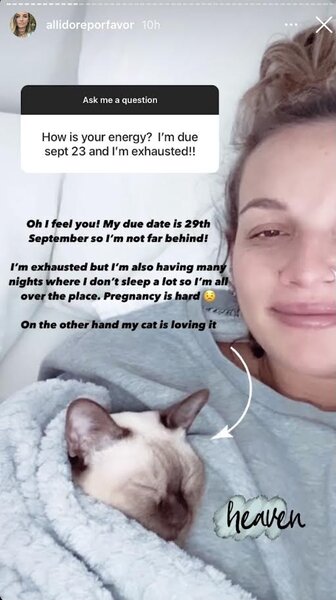 Alli Dore Baby Bump Update 2