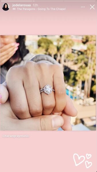 Jo De La Rosa Engagement Ring