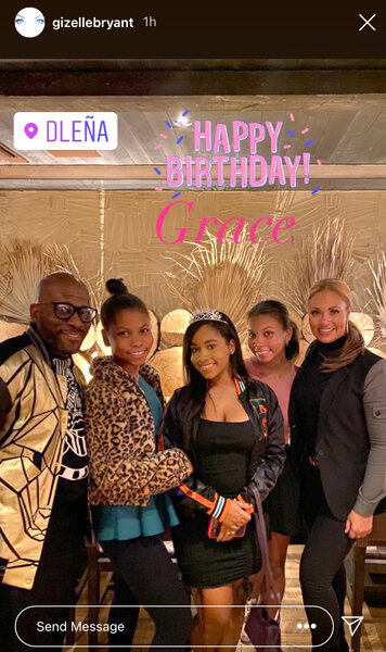 Daily Dish Ig Gizelle Bryant Daughter Birthday 01