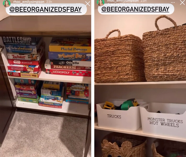 Style Living Ig Rhoc Emily Simpson Home Organization Transformation Playroom After 2